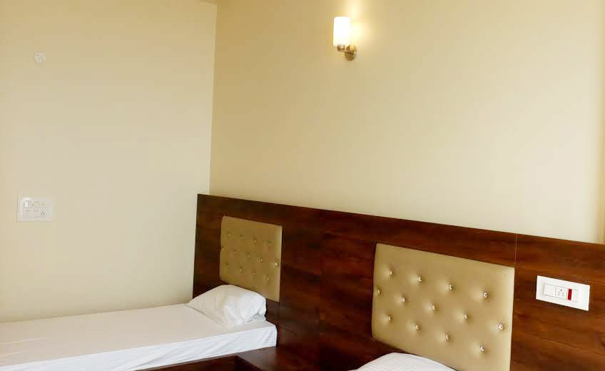AC Room with 2 Single Beds